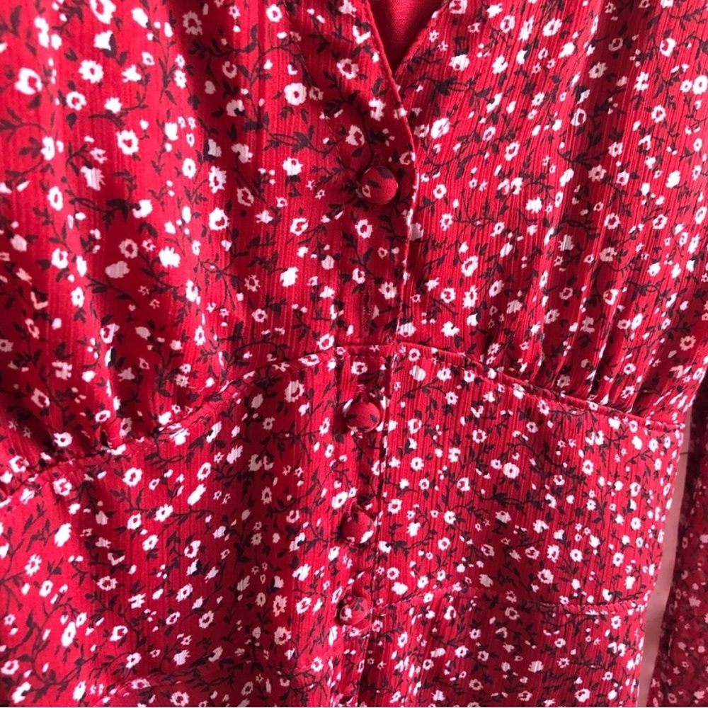 Red Abercrombie dress